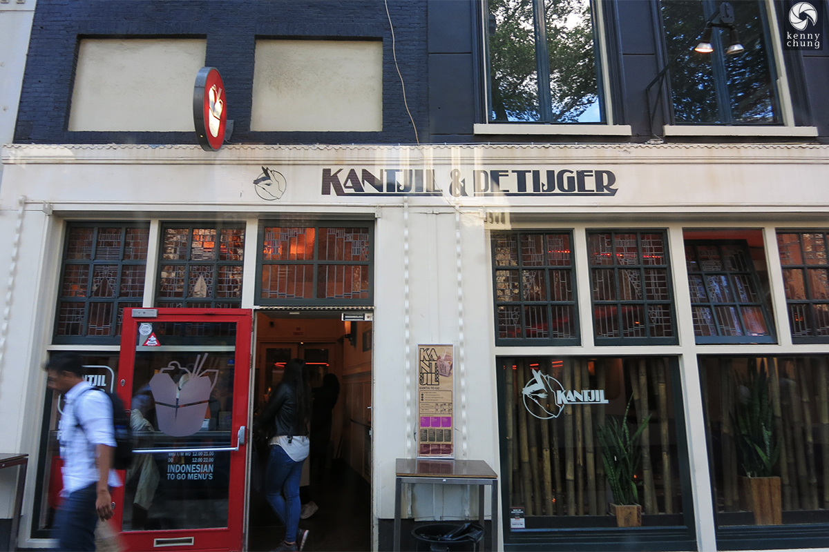Kantjil and De Tijger Indonesian restaurant in Amsterdam