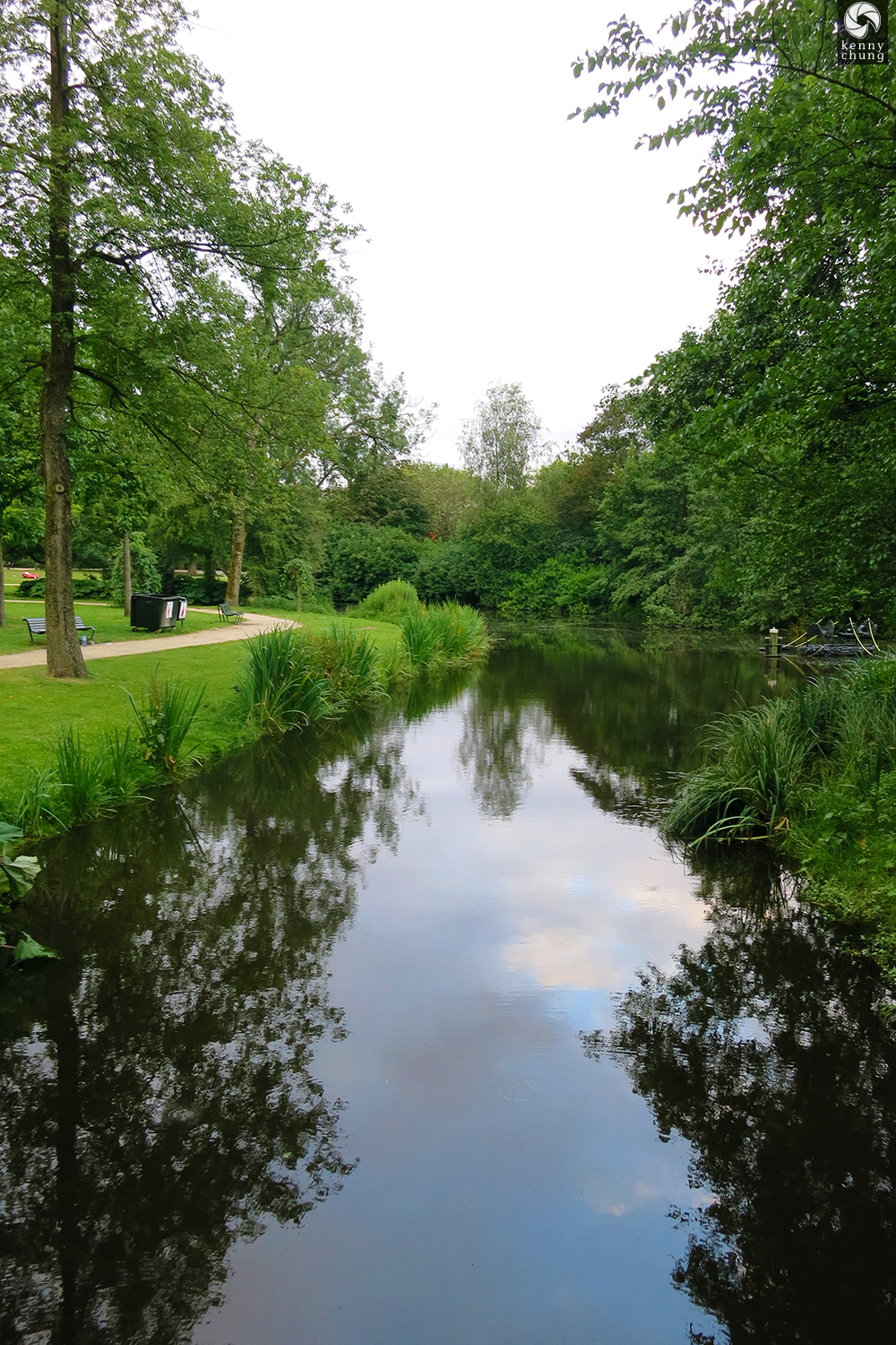 One of the many lakes at Vondelpark, Amsterdam