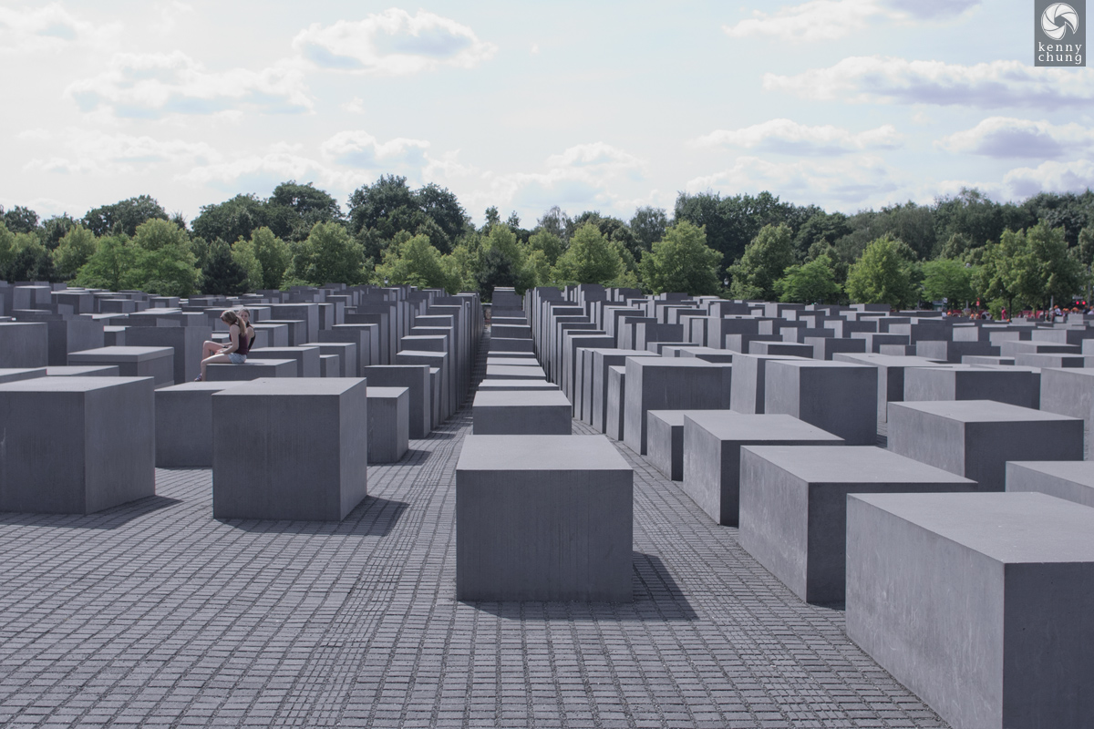 The Holocaust Memorial in Berlin, Germany