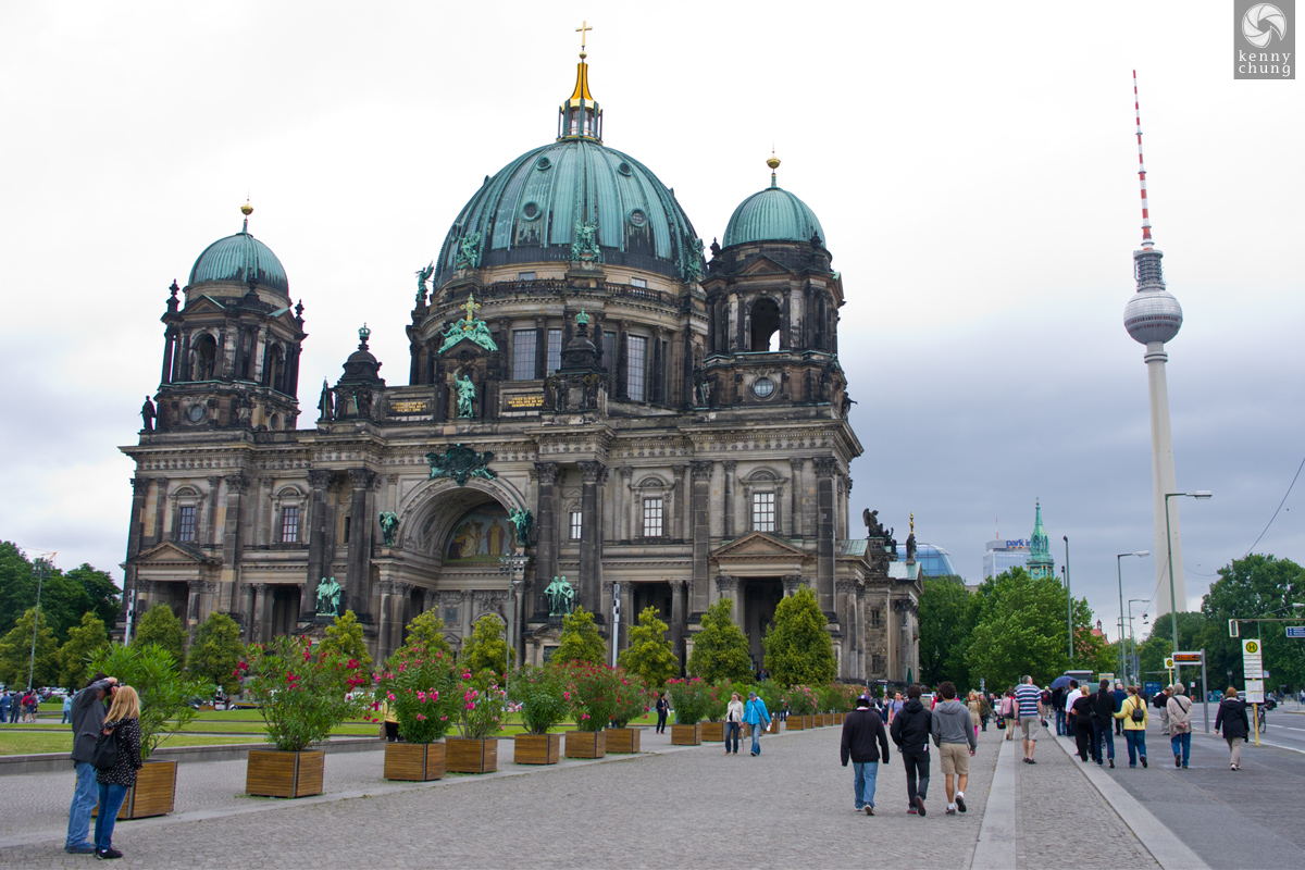 The Berlin Cathedral and the TV Tower (Fernsehturm de Berlin)