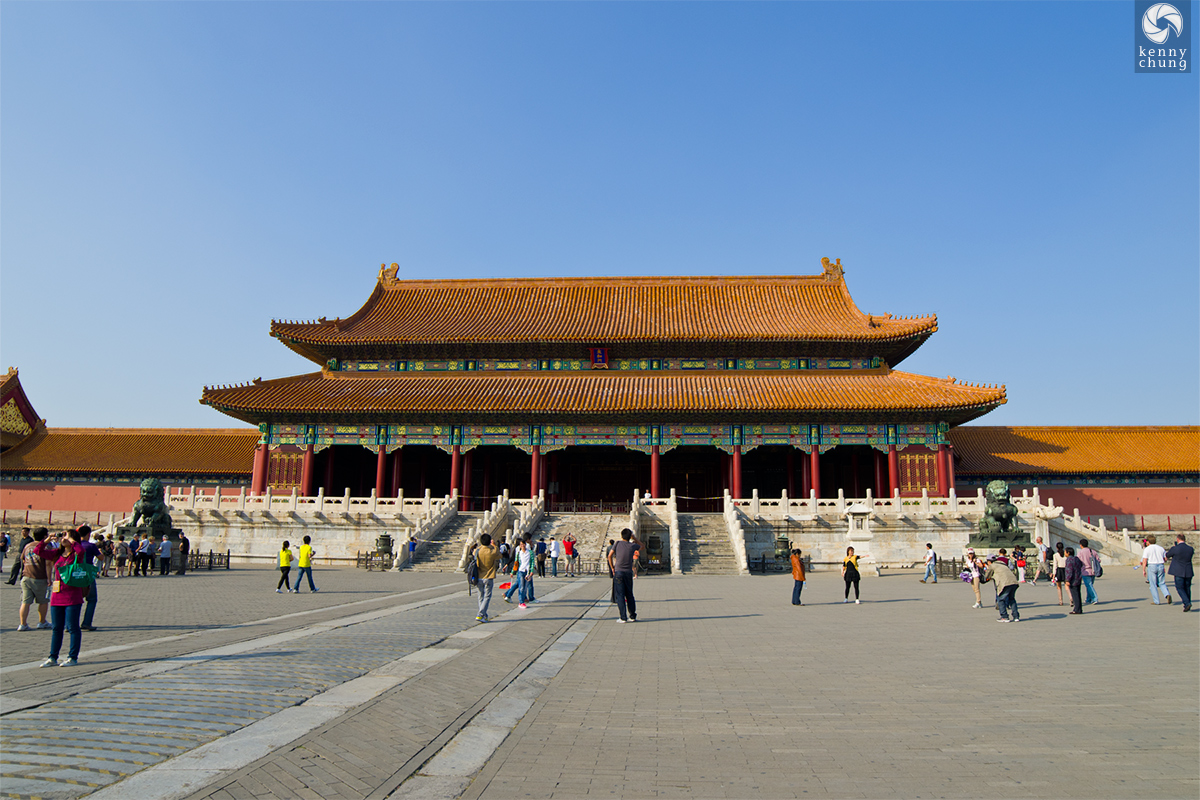 Gate of Supreme Harmony at the Forbidden City, Beijing