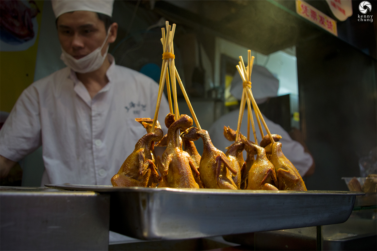 Roasted squab in Shanghai