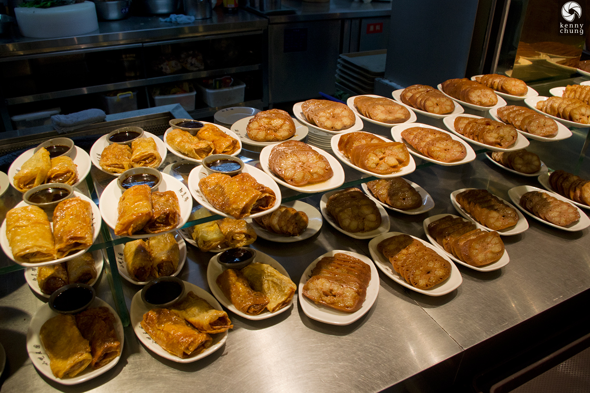 Fried dim sum in Shanghai