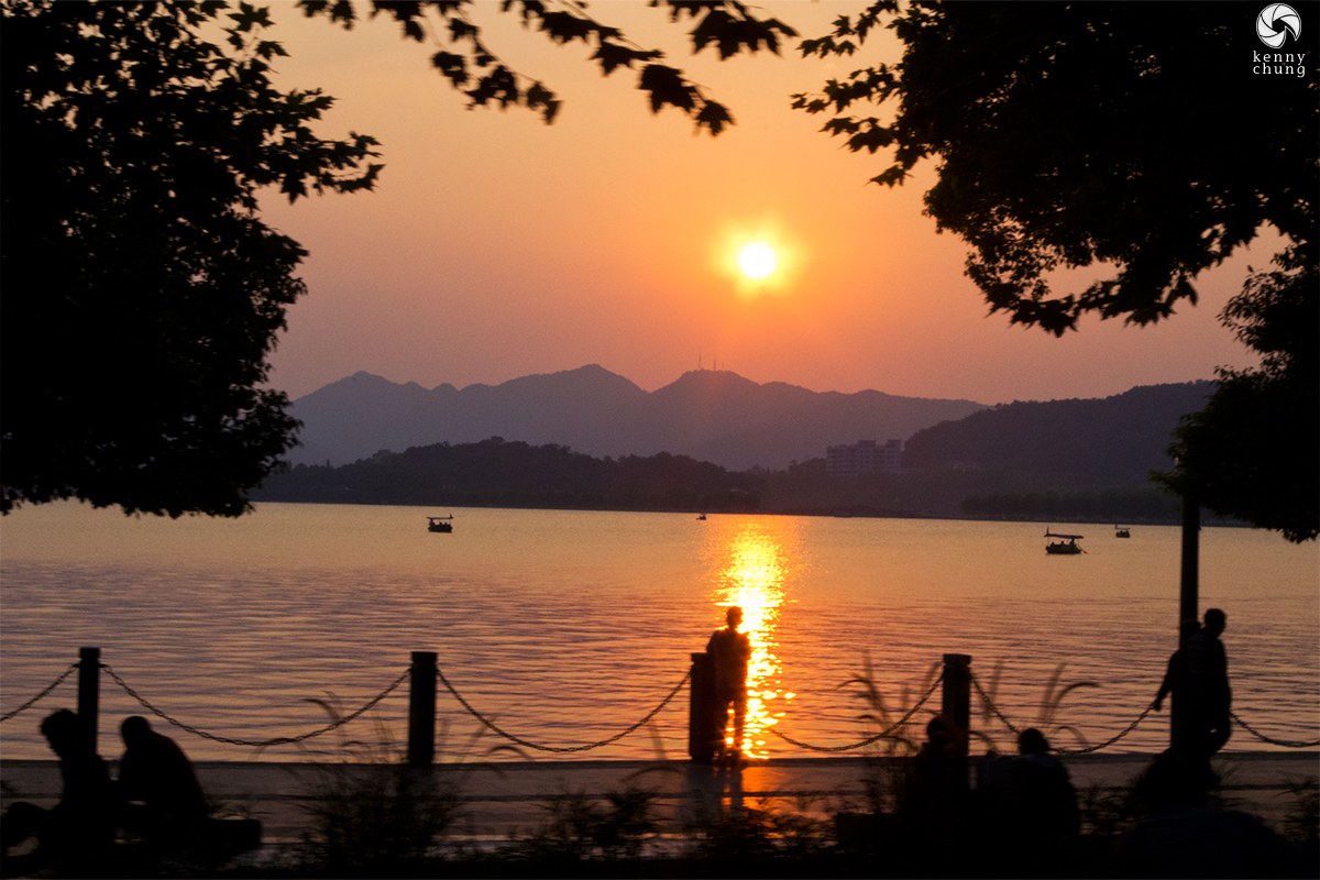 Sunset in Shanghai