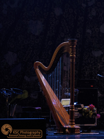 Florence + The Machine harp at Central Park Summerstage