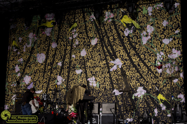 Florence + The Machine Central Park Summerstage background