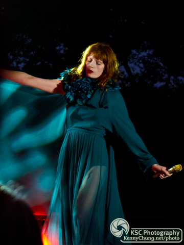 Florence Welch at Central Park Summerstage