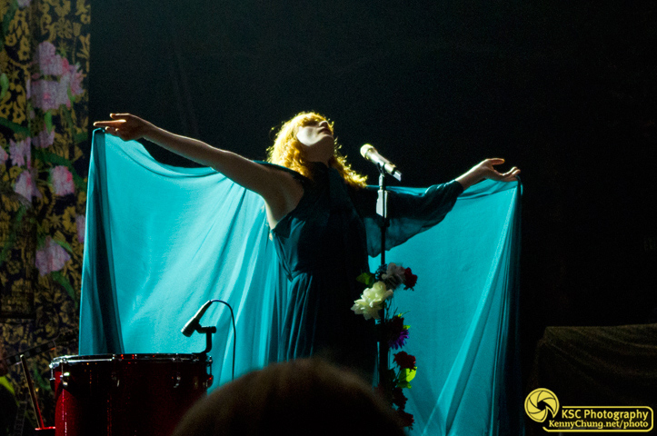 Florence Welch spreading her wings at Central Park Summerstage