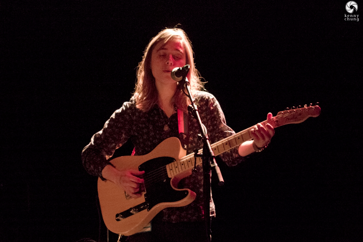 Julien Baker performing at the Bowery Ballroom in New York