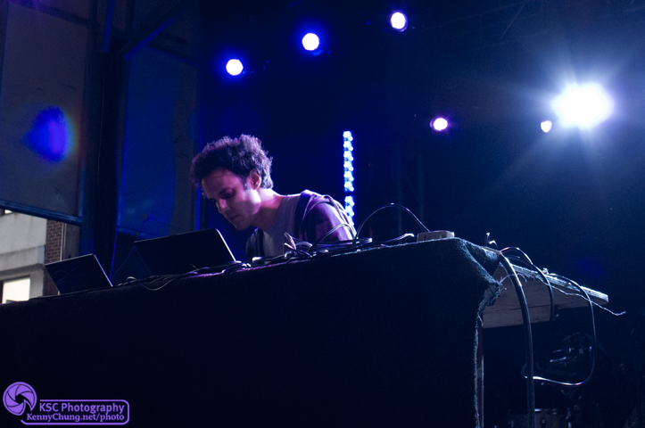 Four Tet Kieran Hebden on the Creators Project Archway stage
