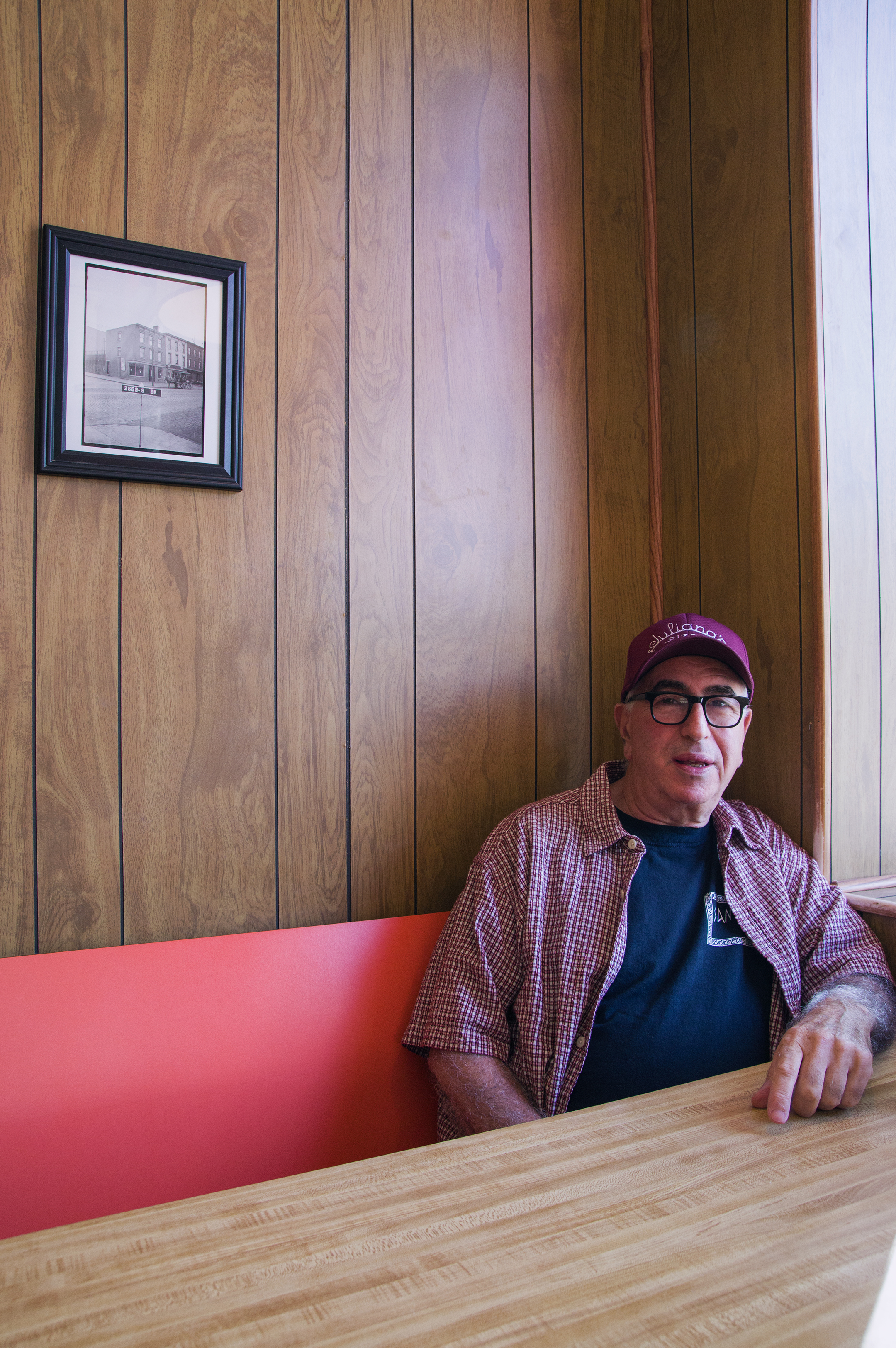 Paulie Giannone at Paulie Gee's Slice Shop in Greenpoint, Brooklyn NY