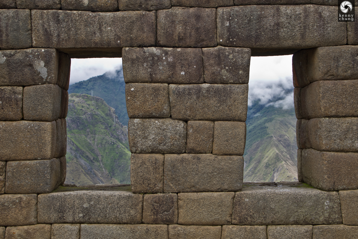 Embrasures at Machu Picchu