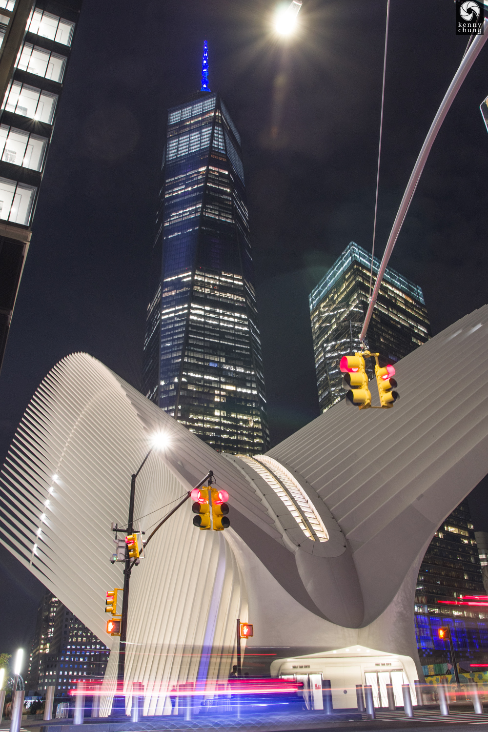 The Oculus and One World Trade Center/Freedom Tower