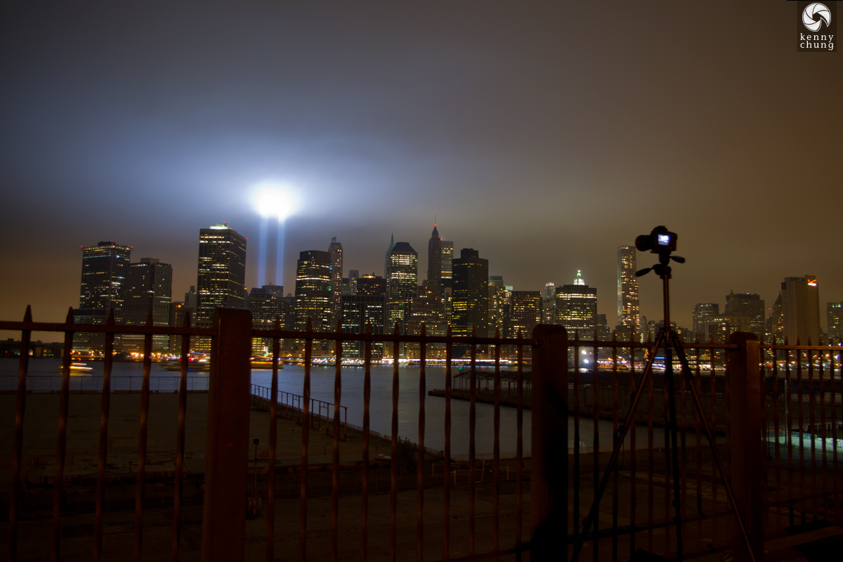 Tribute In Light 9/11/11 photo